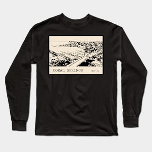 Coral Springs Florida Long Sleeve T-Shirt